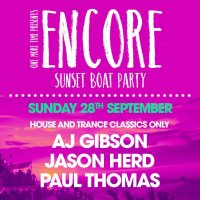Encore Sunset Boat Party